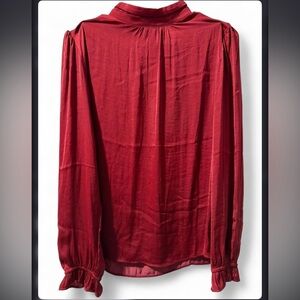 Catherine Malandrino Rich Red Blouse